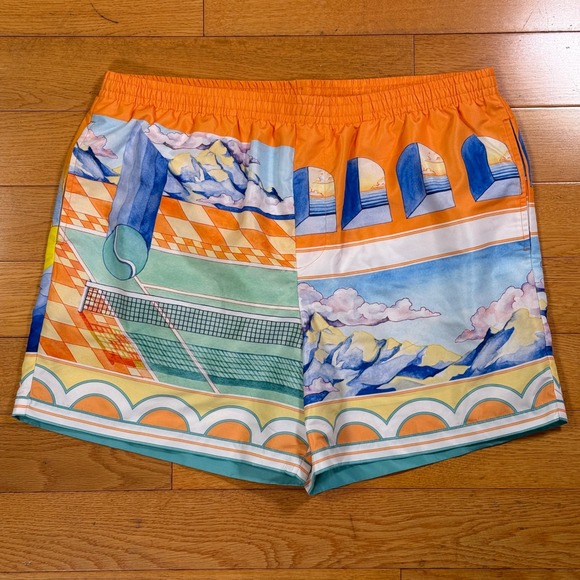 Casablanca Paris Other - $1057 Casablanca Paris Surreal Pool Shorts Swim Trunks Mens LARGE